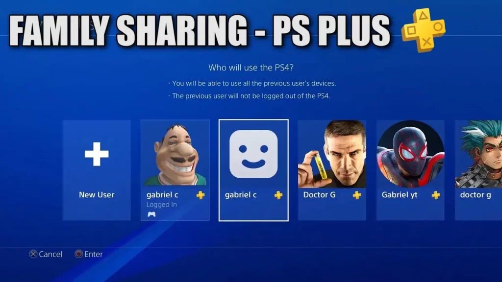 PS Plus Subscription on PS4 and PS5